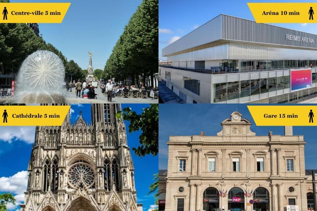 Forum Flower Spacieux T2 Au Coeur De La Ville แร็งส์ ภายนอก รูปภาพ