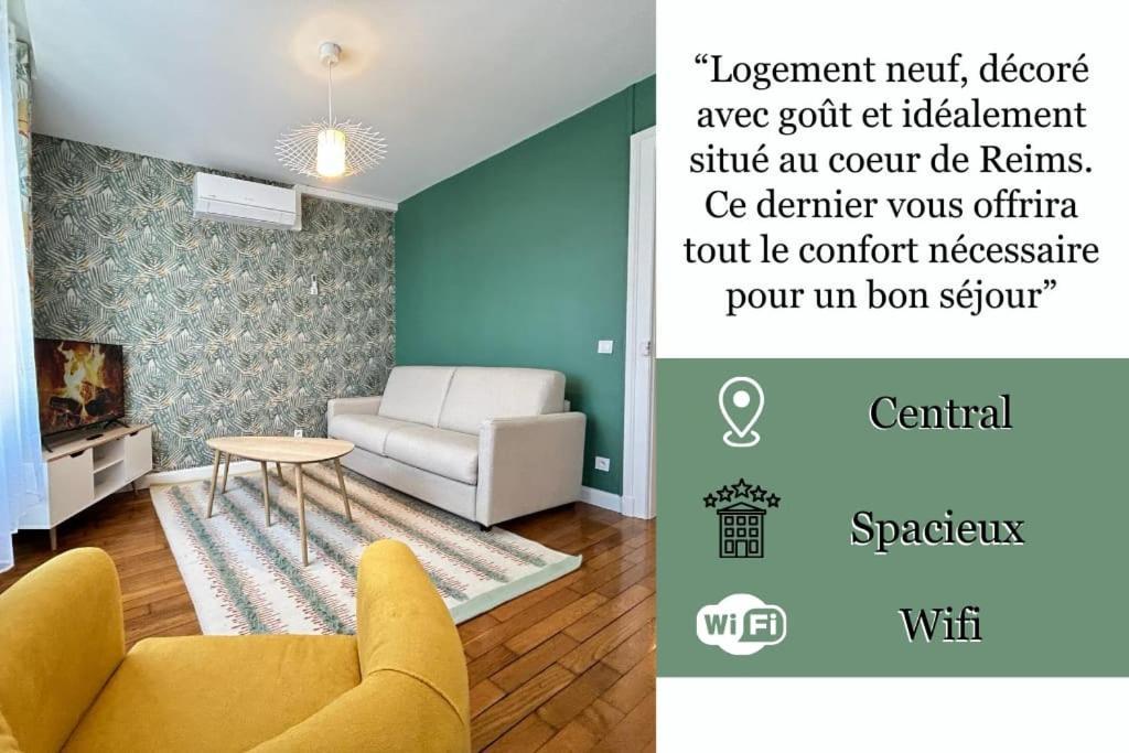 Forum Flower Spacieux T2 Au Coeur De La Ville แร็งส์ ภายนอก รูปภาพ